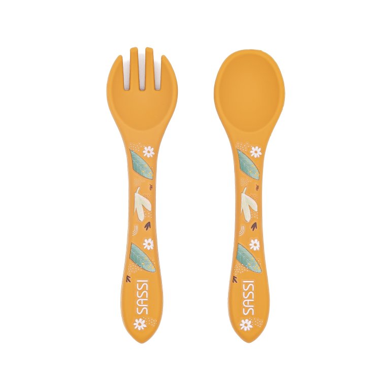 Silicone Cutlery - Chompy the Lion