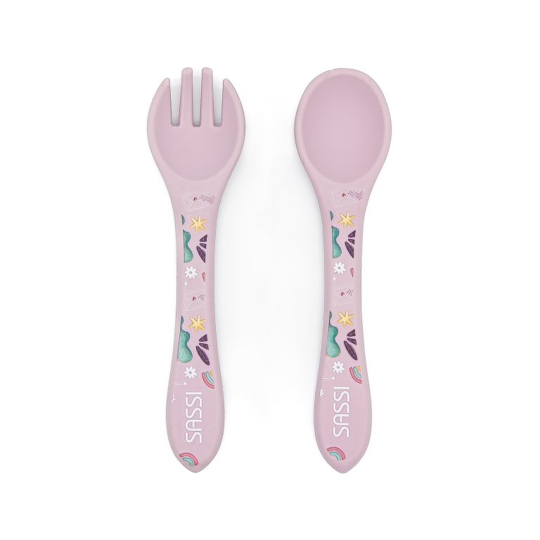 Silicone Cutlery - Sparkly the Unicorn