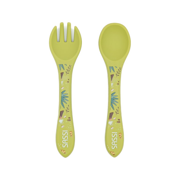 Silicone Cutlery - Cracky the Dinosaur