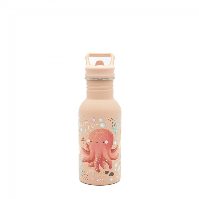 500 ml Stainless Steel Bottle - Slurpy the Octopus