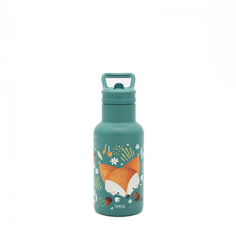 350 ml Vacuum Insulated Steel Bottle - Crunchy the Fox