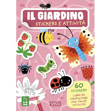 Stickers e attività. Il giardino