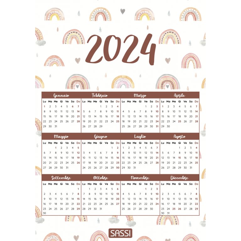 Poster - Calendario 2024 (Gadget)