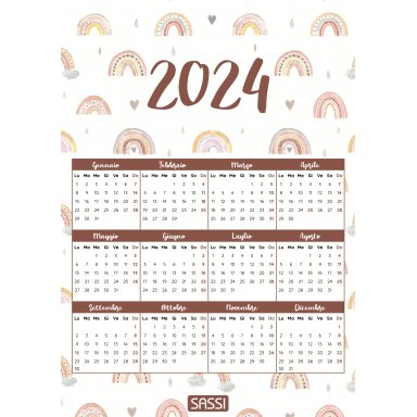 Poster - Calendario 2024  (Gadget)