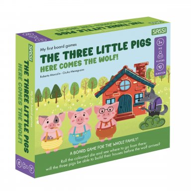 My First Board Games. The Three Little Pigs - Here Comes the Wolf!