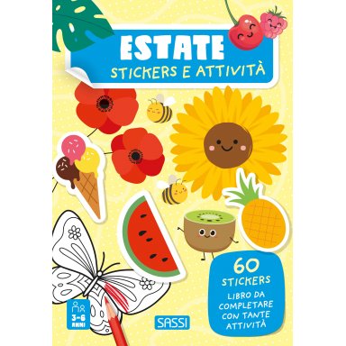 Stickers e attività. Estate