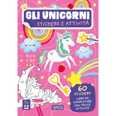 Stickers e attività. Gli unicorni