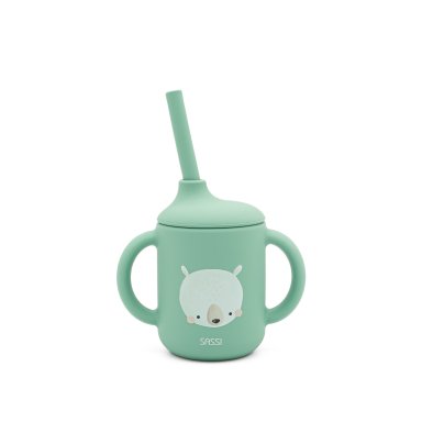 Silicone Straw Cup - Munchy the Bear