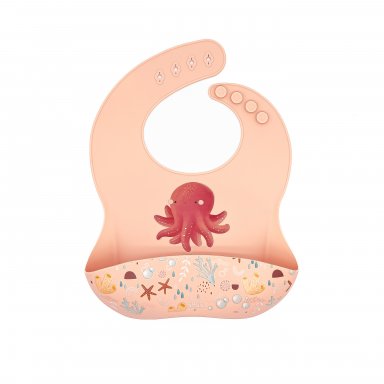 Silicone Bib - Slurpy the Octopus