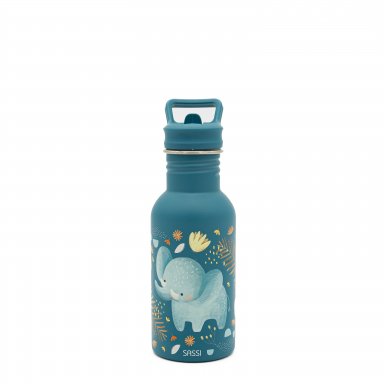 500 ml Stainless Steel Bottle - Chewy the Elephant