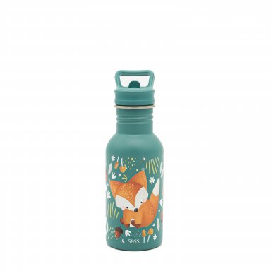 500 ml Stainless Steel Bottle - Crunchy the Fox