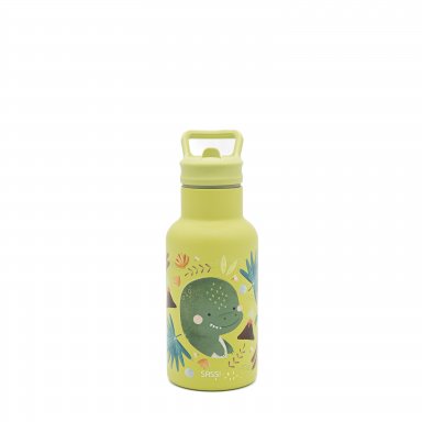 350 ml Vacuum Insulated Steel Bottle - Cracky the Dinosaur