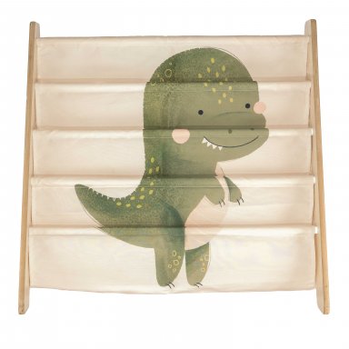 Montessori Book Rack - Cracky the Dinosaur