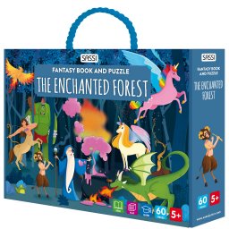 Fantasy book and puzzle - Enchanted Forest