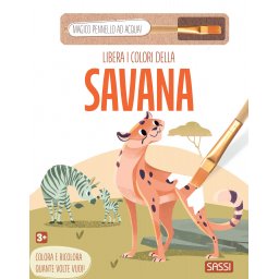 Libera i colori della savana