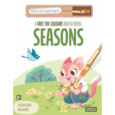 A Free the Colours Brush Book: Seasons