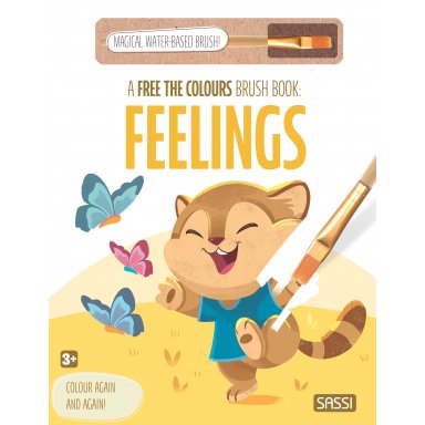 A Free the Colours Brush Book: Feelings