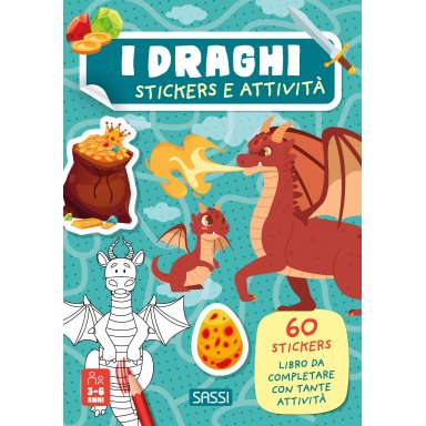 Stickers e attività. Draghi