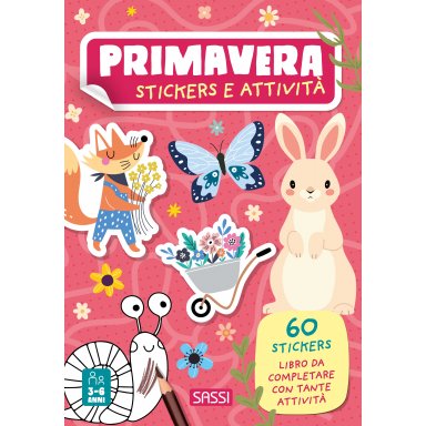 Stickers e attività. Primavera