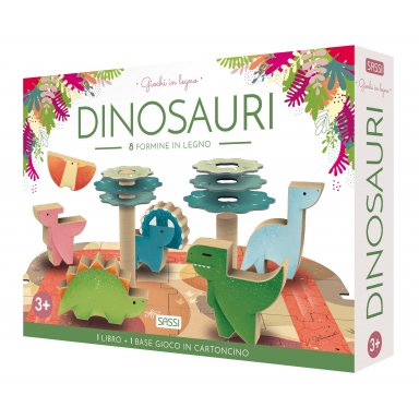 Giochi in legno. I dinosauri