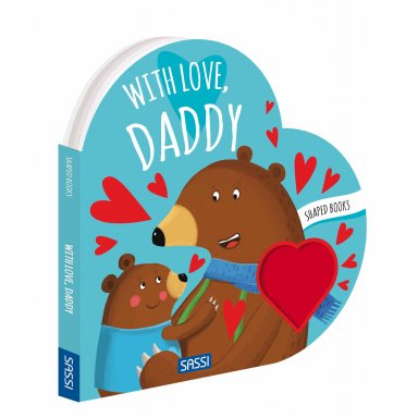 Shaped Books. With Love, Daddy