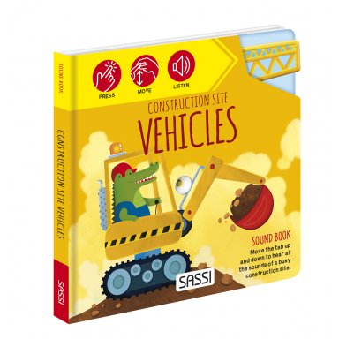 Sound Books. Construction Site Vehicles