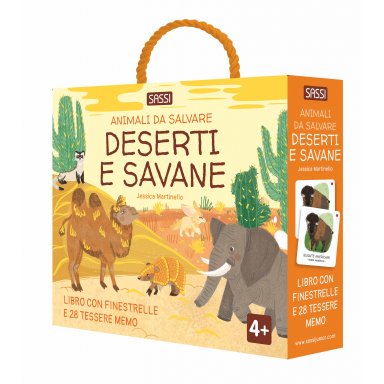 Memo. Animali da salvare. Deserti e savane