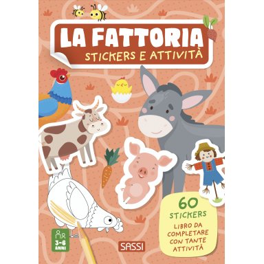 Stickers e attività. La fattoria