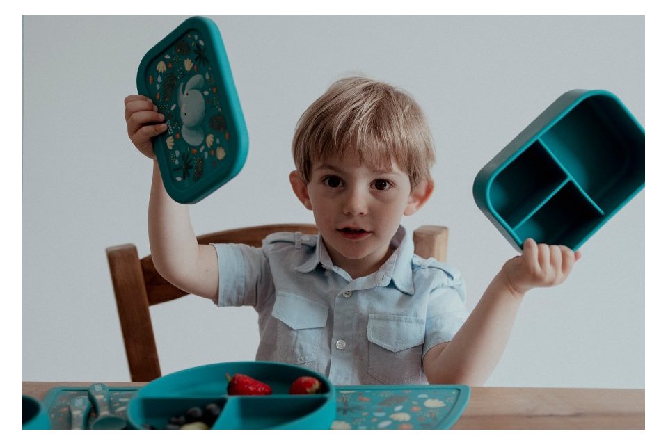 Boîtes à goûter en silicone